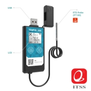 Extra Low Temperature Data Logger with External RTD Probe "TEMPSEN" Model: TEMPOD 100X