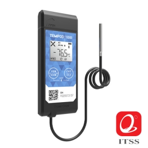 Bluetooth Ultra Low Temperature Data Logger with External RTD Probe "TEMPSEN" Model: TEMPOD 100XB