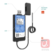 Bluetooth Ultra Low Temperature Data Logger with External RTD Probe "TEMPSEN" Model: TEMPOD 200XB