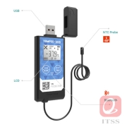Bluetooth Ultra Low Temperature Data Logger with External RTD Probe "TEMPSEN" Model: TEMPOD 50XB