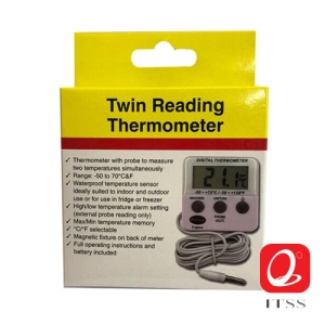 Brannan Twin Reading Thermometer