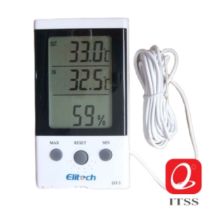 Thermo-Hygrometer "Elitech" Model : DT-3