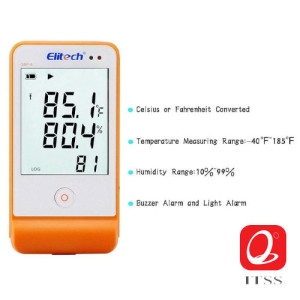 Temperature and Humidity Data Logger "Elitech" Model: GSP-6