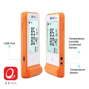 Temperature and Humidity Data Logger "Elitech" Model: GSP-6