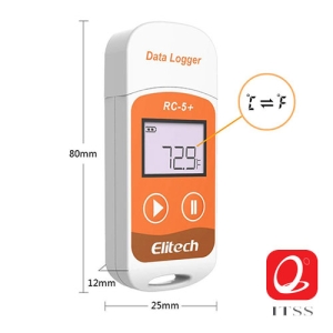 USB Temperature Data Logger "Elitech" Model: RC-5+